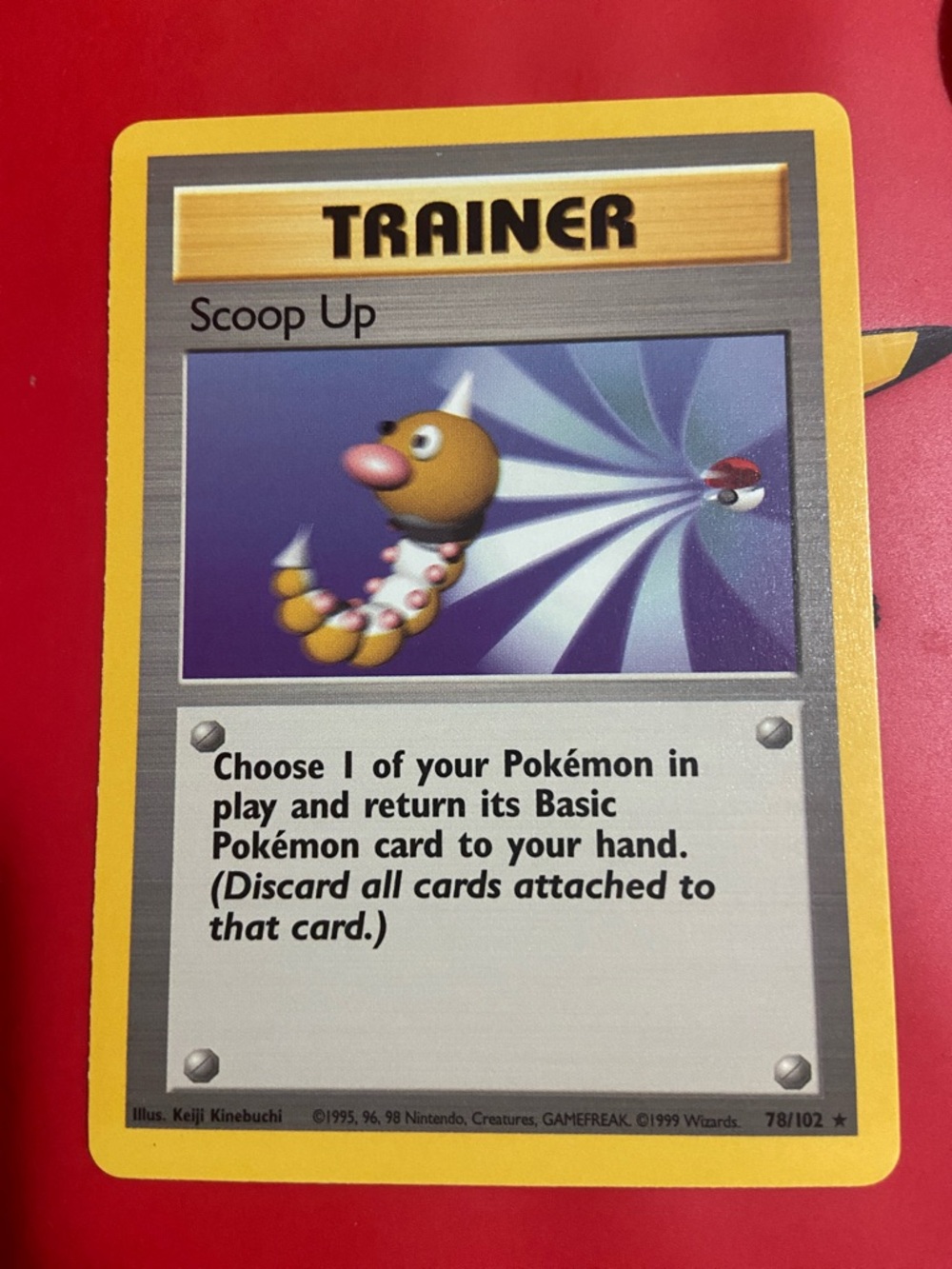 Scoop Up 78/102 Pokemon Base Set Unlimited